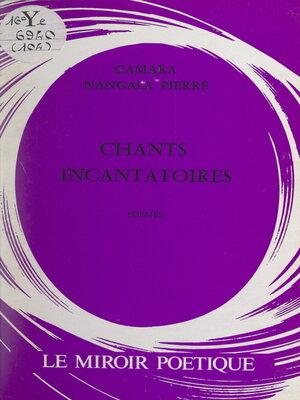 cover image of Chants incantatoires